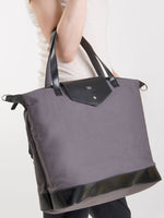 Paperthinks Charcoal Canvas Envelope Bag