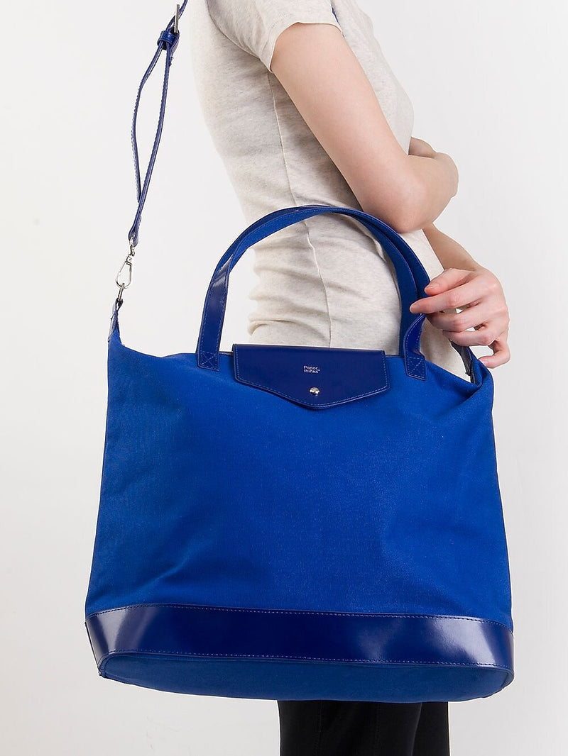 Paperthinks Indigo Canvas Envelope Bag
