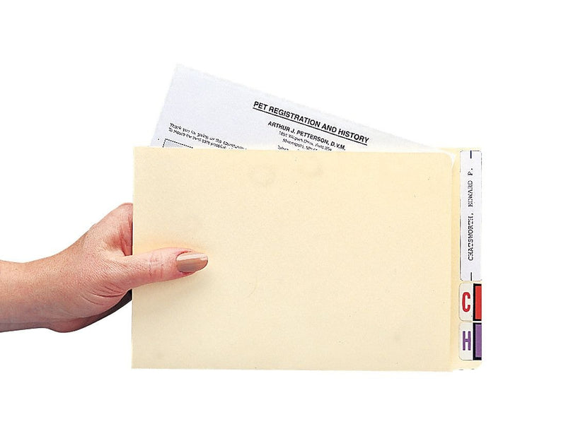 Medical Arts Press File Pocket, Compact Size Manila, 100/Box (51453)