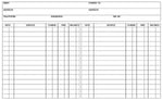Medical Arts Press® Ledger Cards, Standard, Twin Entry