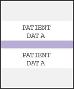 Medical Arts Press® Standard Preprinted Chart Divider Tabs; Patient Data, Lavender