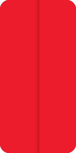 Medical Arts Press Standard Color-Coding Labels, Red, 250/Pack (32500MAP)