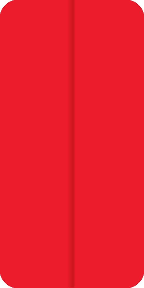 Medical Arts Press Standard Color-Coding Labels, Red, 250/Pack (32500MAP)