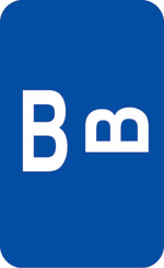 Medical Arts Press® Smead® Alpha-Z® Compatible Alpha Sheet Labels, "B"