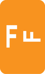 Medical Arts Press® Smead® Alpha-Z® Compatible Alpha Sheet Labels, "F"