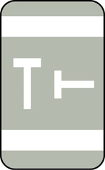 Medical Arts Press® Smead® Alpha-Z® Compatible Alpha Sheet Labels, "T"