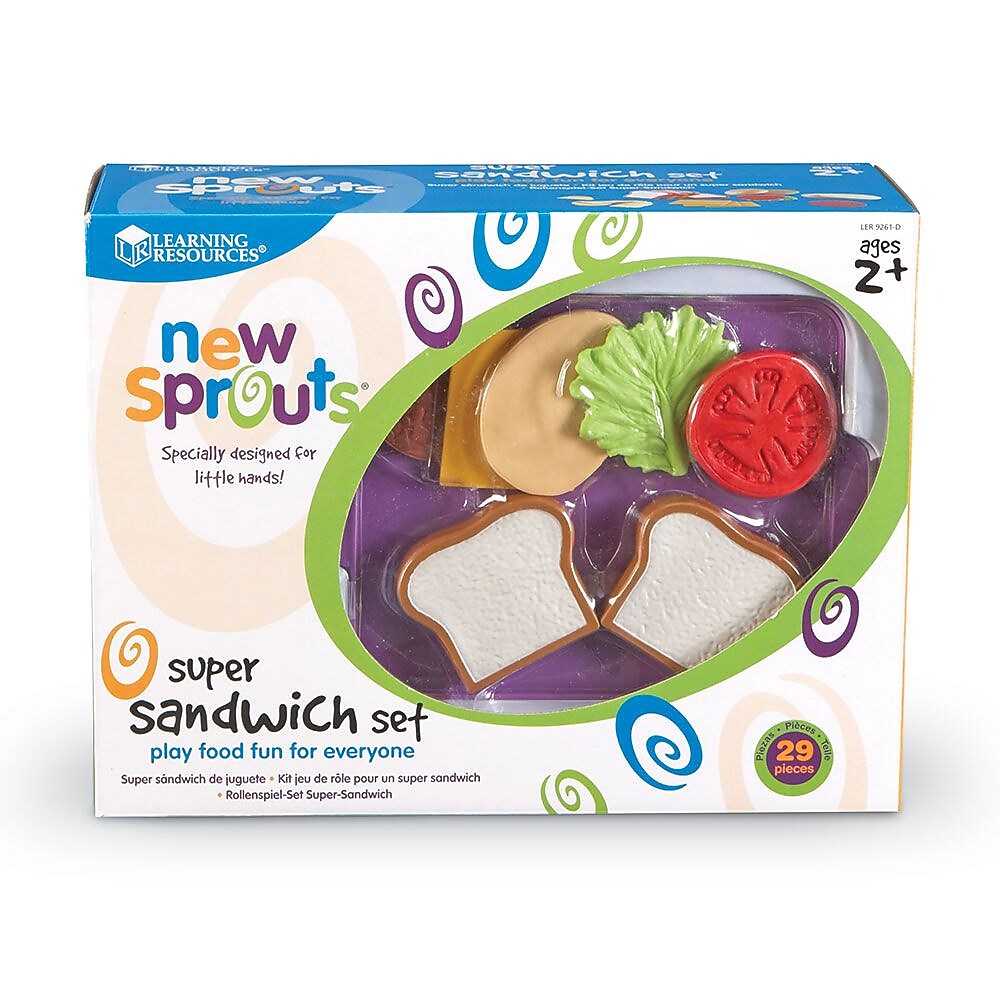 Learning Resources New Sprouts Super Sandwich Set