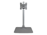 StarTech Single Monitor Stand, Works with iMac & Apple Cinema Display Adjustable Mounting Kit, Up to 30", Silver (ARMPIVSTND)