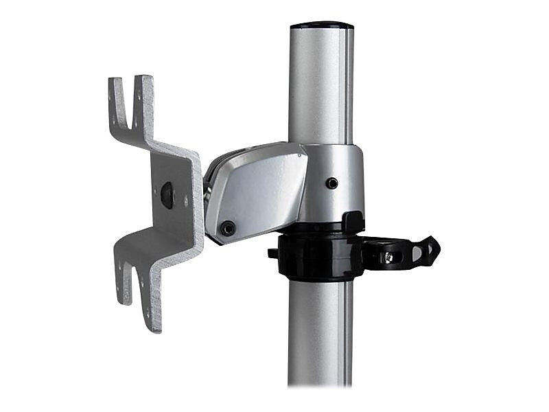 StarTech Single Monitor Stand, Works with iMac & Apple Cinema Display Adjustable Mounting Kit, Up to 30", Silver (ARMPIVSTND)