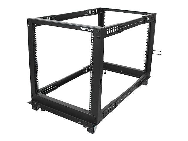 StarTech Adjustable 12U 4 Post Open Frame (4POSTRACK12U)