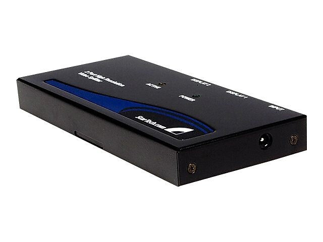 Startech® ST122PRO High Resolution VGA Video Splitter, 350 MHz, 2 Ports