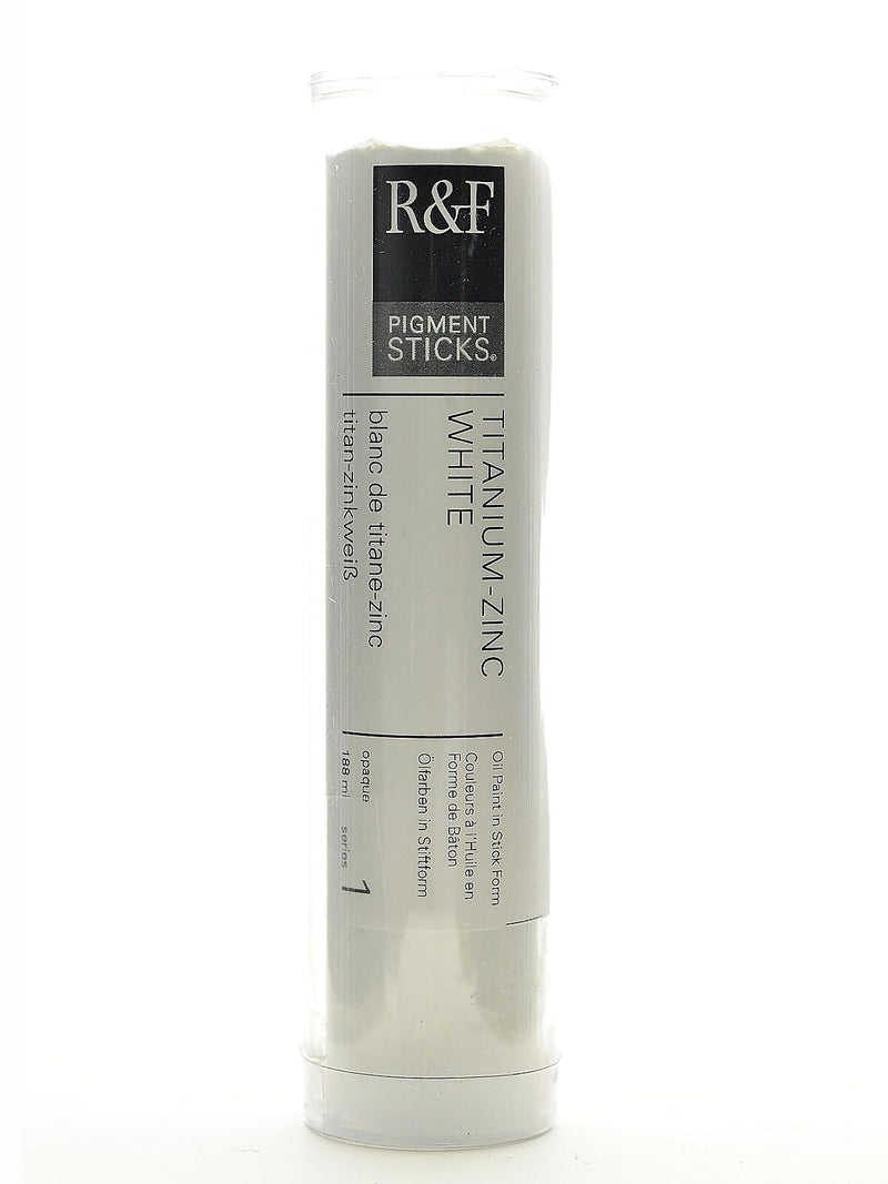 R And F Handmade Paints Pigment Sticks Titanium Zinc White 188 Ml