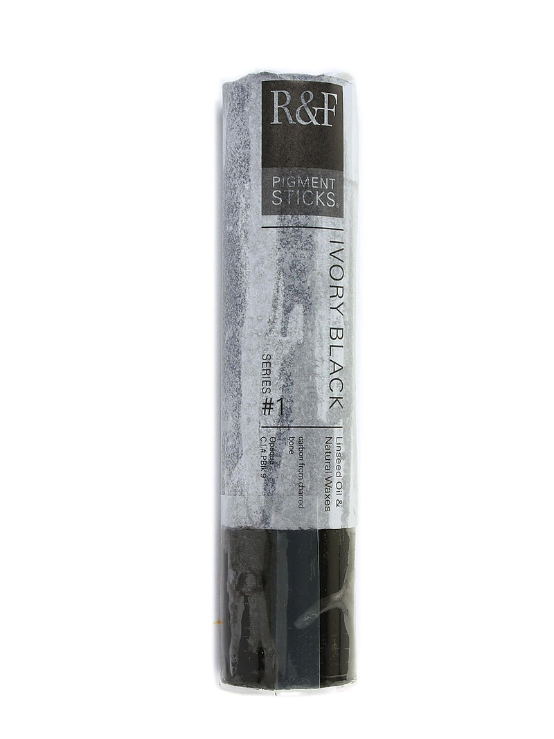 R  And  F Handmade Paints Pigment Sticks Ivory Black 188 Ml