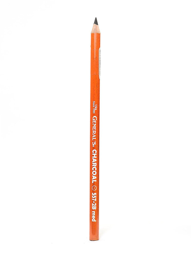 General's 557 Medium Charcoal Pencil, Black, 12/Pack (33609-PK12)