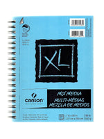 Canson XL 7" x 10" Wire Bound Mixed Media Sketch Pad, 60 Sheets/Pad, 3/Pack (97316-PK3)