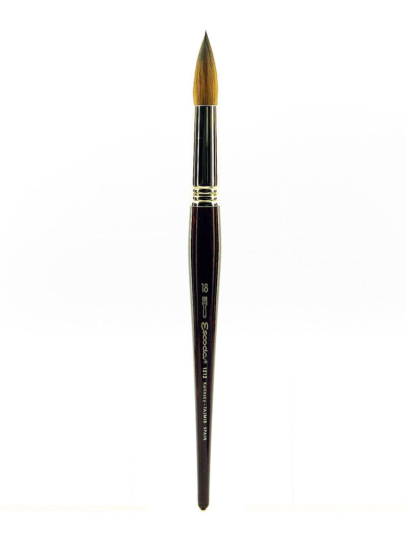 Escoda Series 1212 Tajmyr Kolinsky Sable Brushes 18 Round