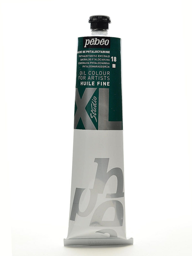 Pebeo Studio Xl Oil Paint Phthalo Emerald 200 Ml [Pack Of 2]
