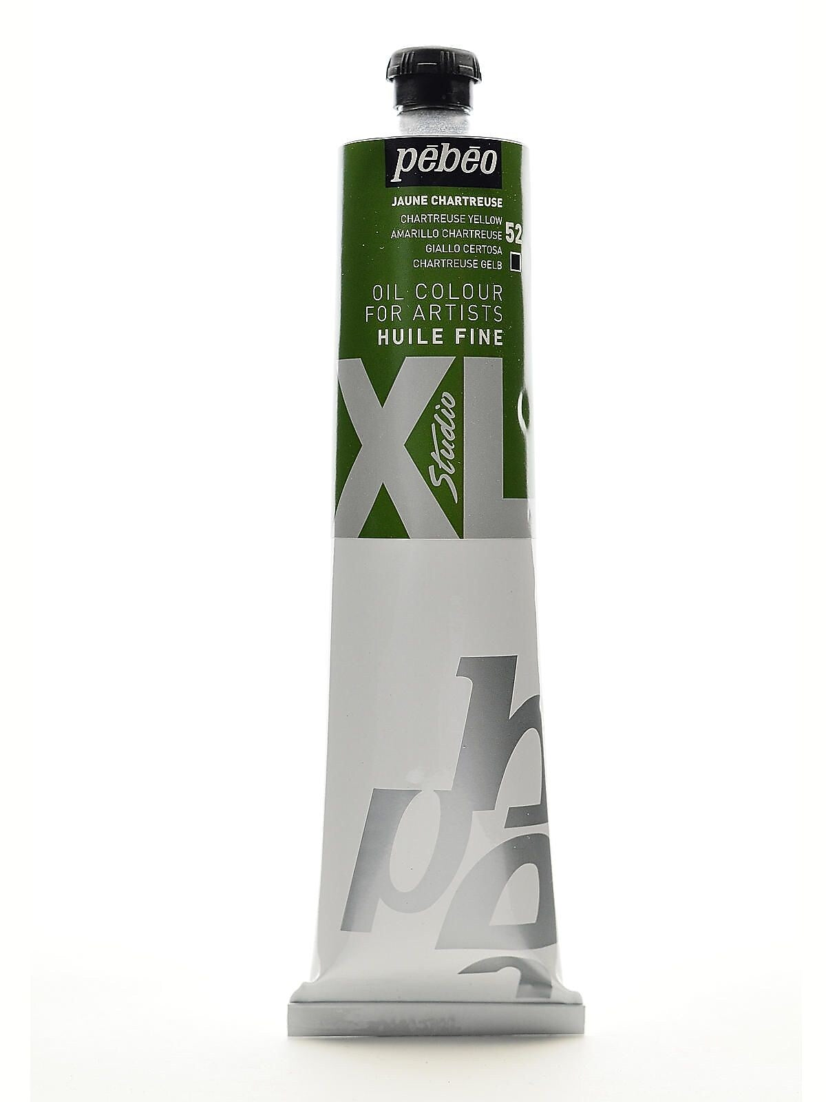 Pebeo Studio Xl Oil Paint Chartreuse Yellow 200 Ml [Pack Of 2]