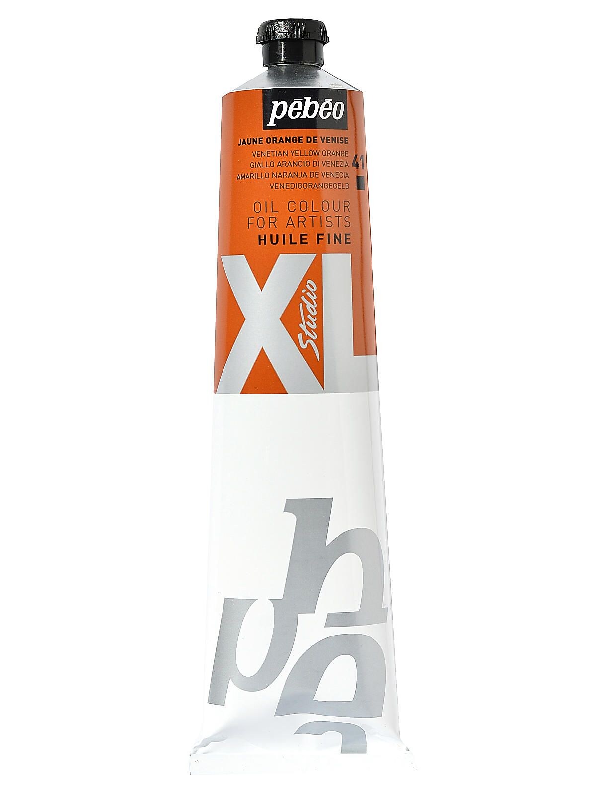 Pebeo Studio Xl Oil Paint Venetian Yellow Orange 200 Ml [Pack Of 2]
