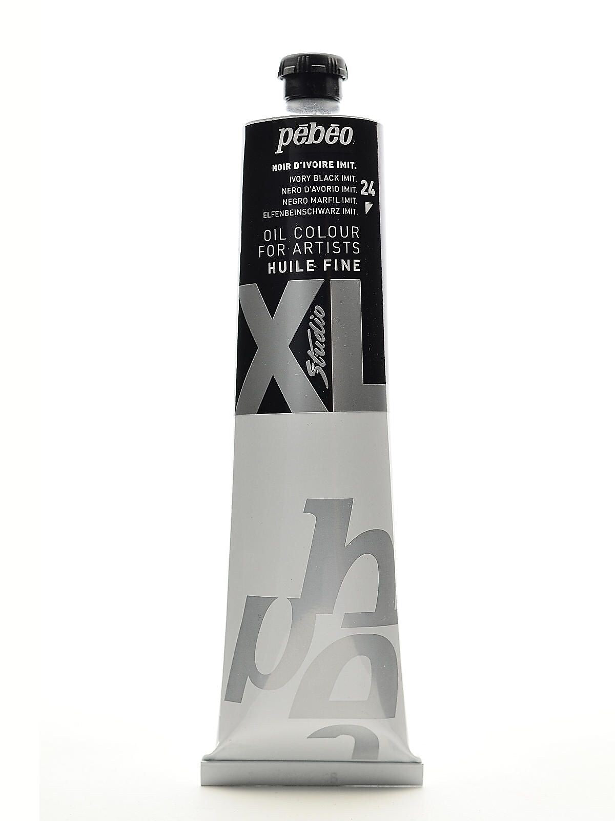 Pebeo Studio Xl Oil Paint Ivory Black Hue 200 Ml [Pack Of 2]
