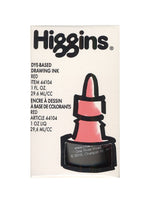 Higgins Dye-Based Drawing Ink, Red / Non-Waterproof 1 oz. [Pack of 4]