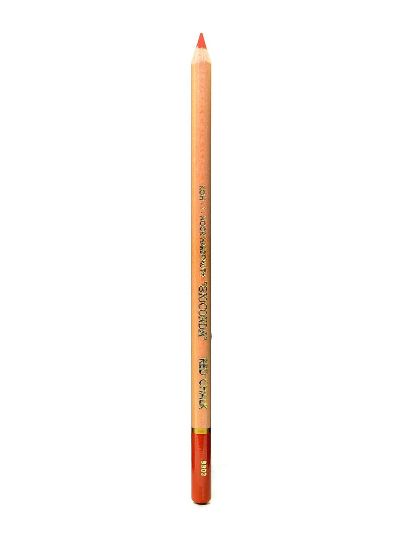 Koh-I-Noor Gioconda Artist's Pencils, Red Chalk [Pack of 12]