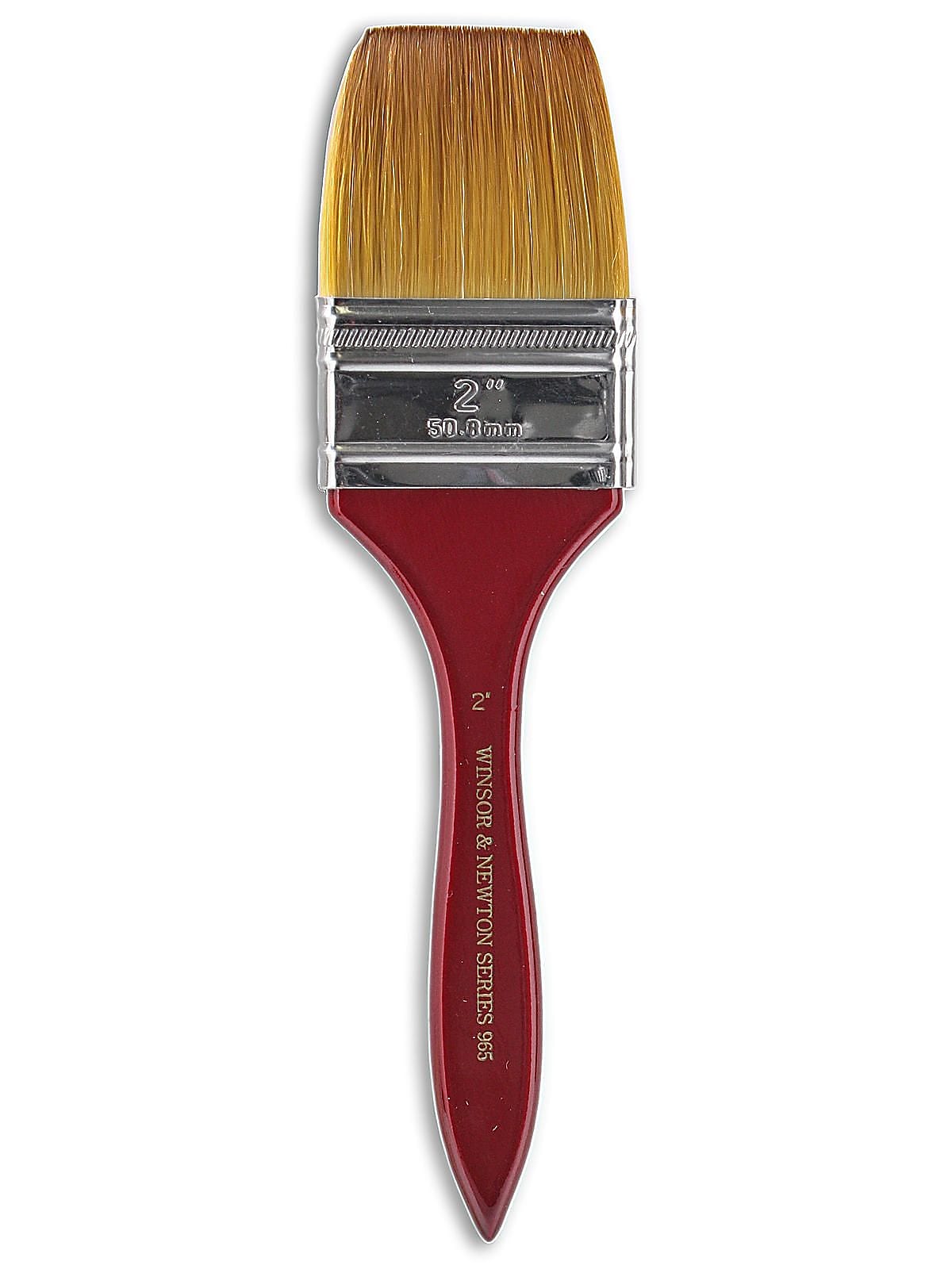 Winsor And Newton Series 965 Golden Nylon And Natural Hair Wash Brushes 2" (82207)