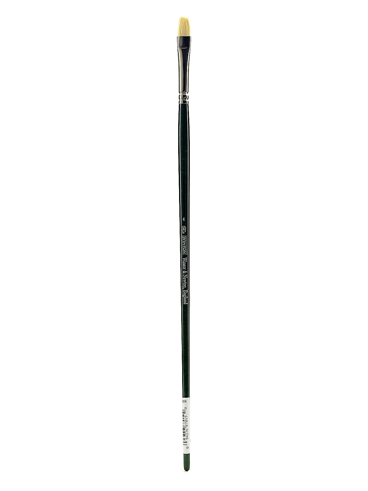 Winsor And Newton Winton Hog Brushes, 4-Short Flat/Bright (68587)