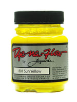 Jacquard Dye-Na-Flow Fabric Colors Sun Yellow 2 1/4 Oz. 801 [Pack Of 4]