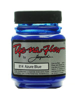 Jacquard Dye-Na-Flow Fabric Colors, Azure Blue No 814, 2 1/4Oz, 4/Pack (64262-Pk4)
