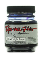 Jacquard 64264-Pk4 Dye-Na-Flow Fabric Colors, Midnight Blue, 2 1/4Oz, No 816, 4/Pack