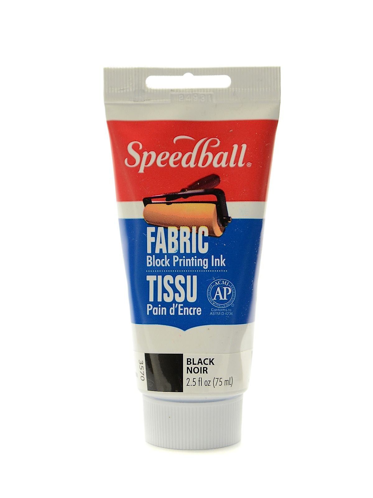 Speedball Block Printing Fabric Ink 2.5 Oz. Black [Pack Of 2]