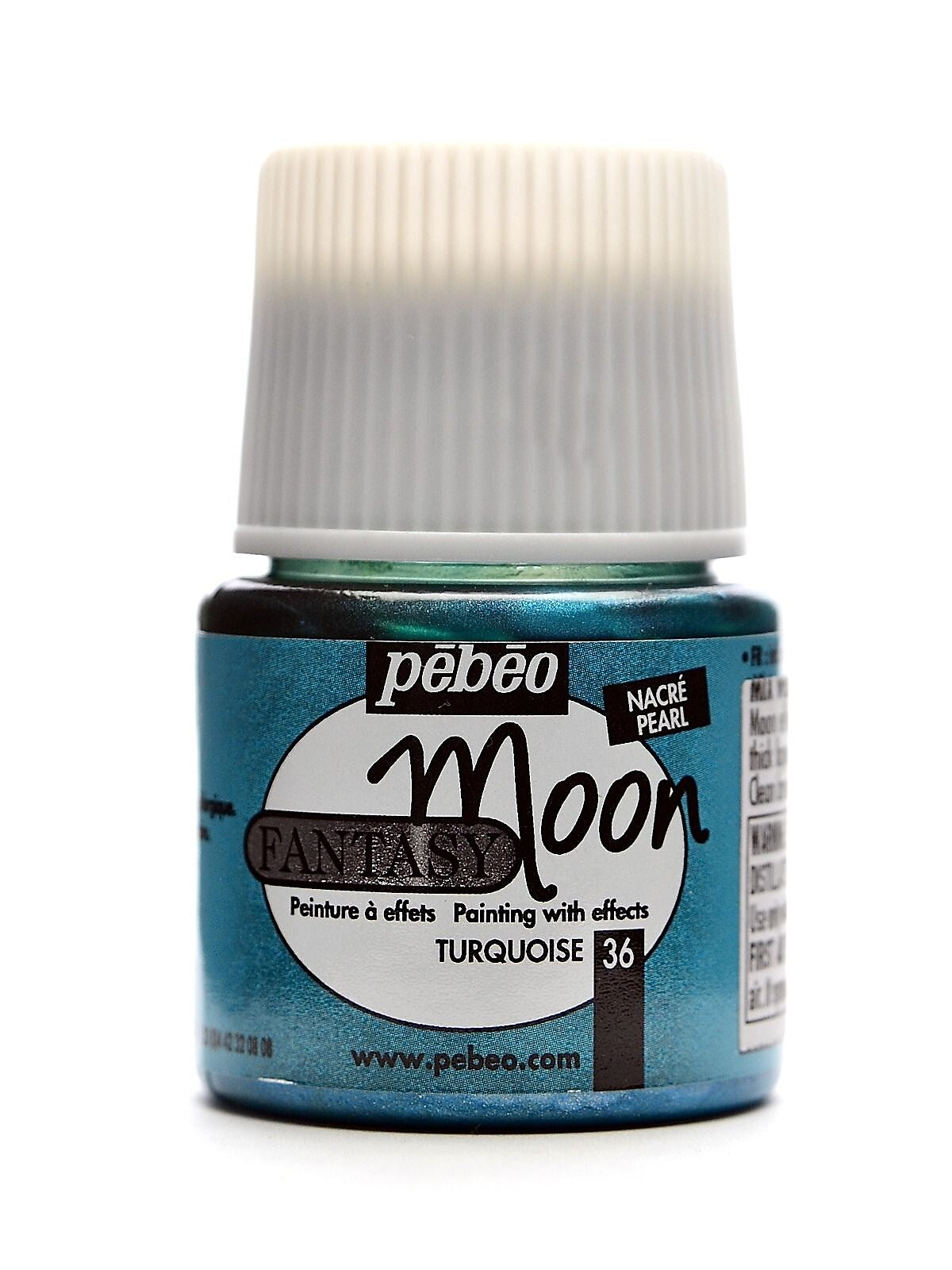 Pebeo Fantasy Prisme Effect Paint Turquoise 45 Ml [Pack Of 3]
