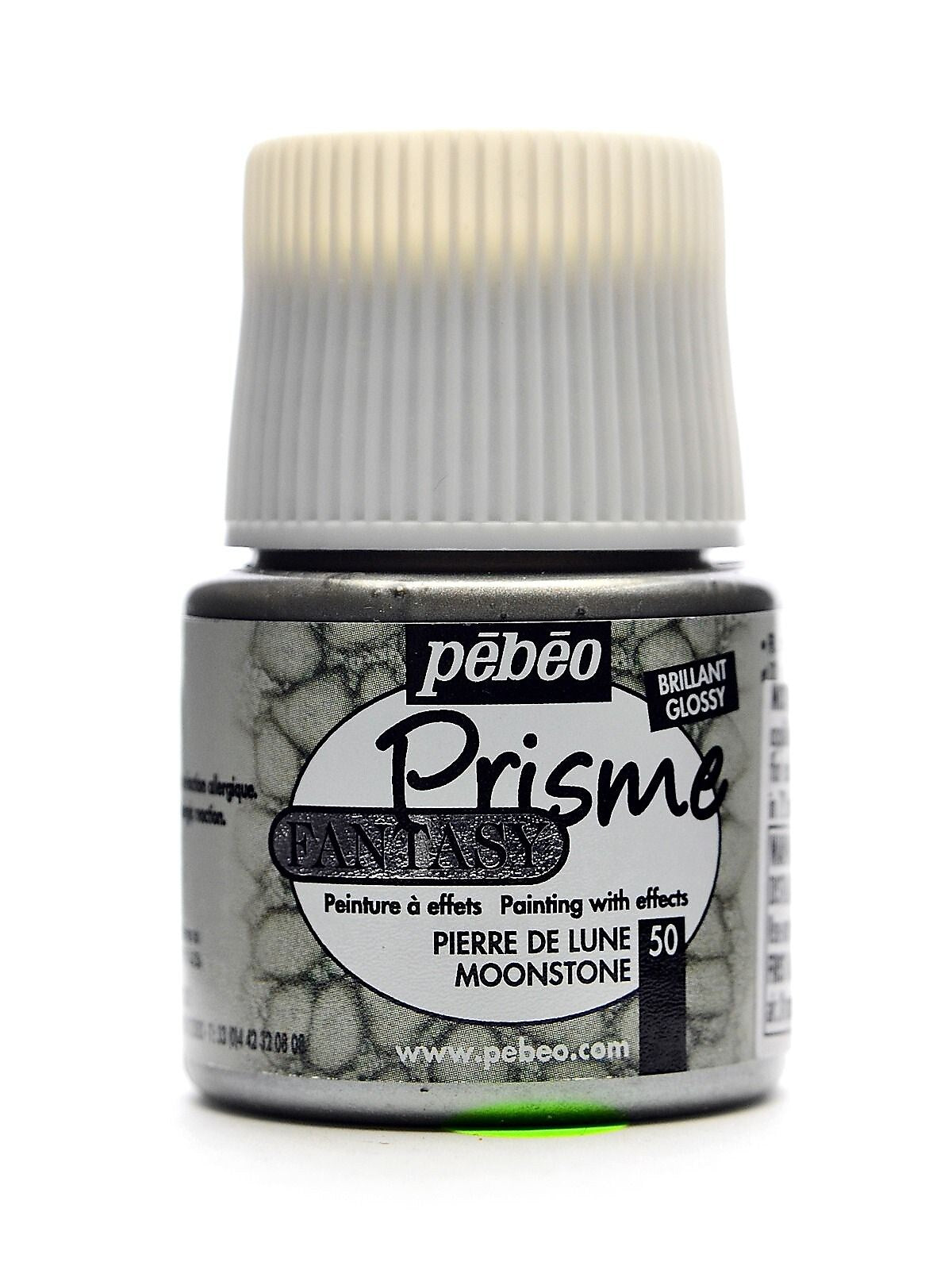 Pebeo Fantasy Prisme Effect Paint Moonstone 45 Ml [Pack Of 3]