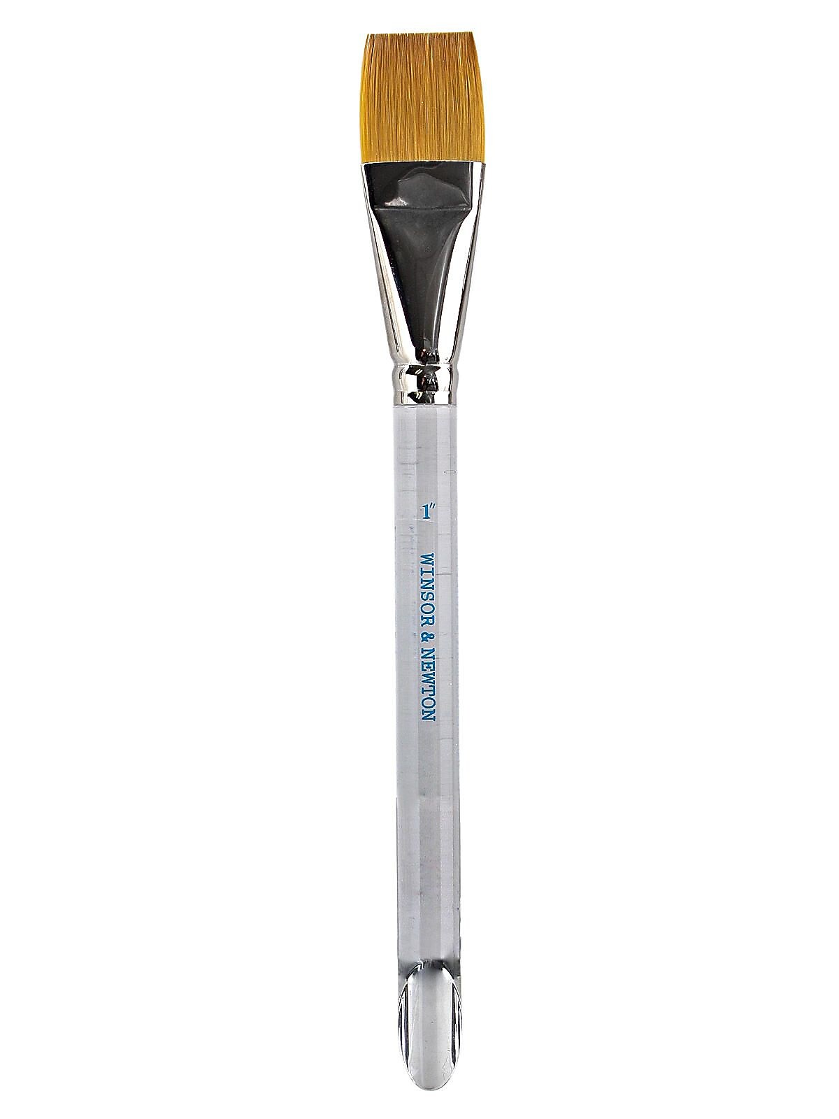 Winsor  And  Newton Series 995 Aquarelle Golden Nylon Brushes 1 In.