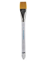 Winsor  And  Newton Series 995 Aquarelle Golden Nylon Brushes 1 In.
