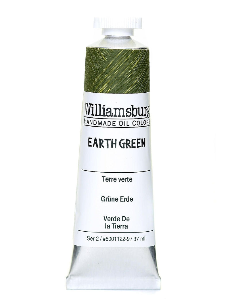 Williamsburg Handmade Oil Colors Earth Green 37 Ml