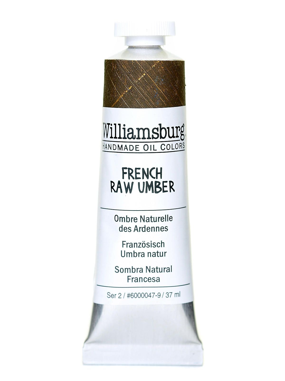 Williamsburg Handmade Oil Colors French Raw Umber 37 Ml