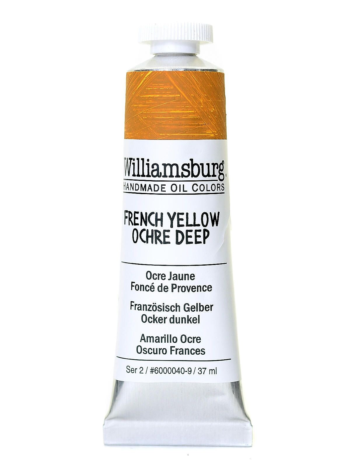 Williamsburg Handmade Oil Colors French Yellow Ochre Deep 37 Ml
