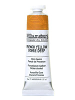 Williamsburg Handmade Oil Colors French Yellow Ochre Deep 37 Ml