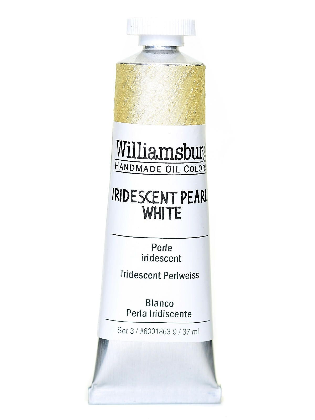 Williamsburg Handmade Oil Colors Iridescent Pearl White 37 Ml