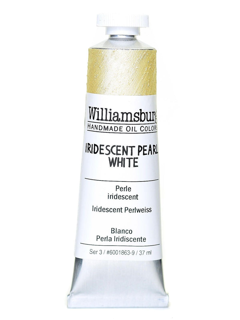 Williamsburg Handmade Oil Colors Iridescent Pearl White 37 Ml