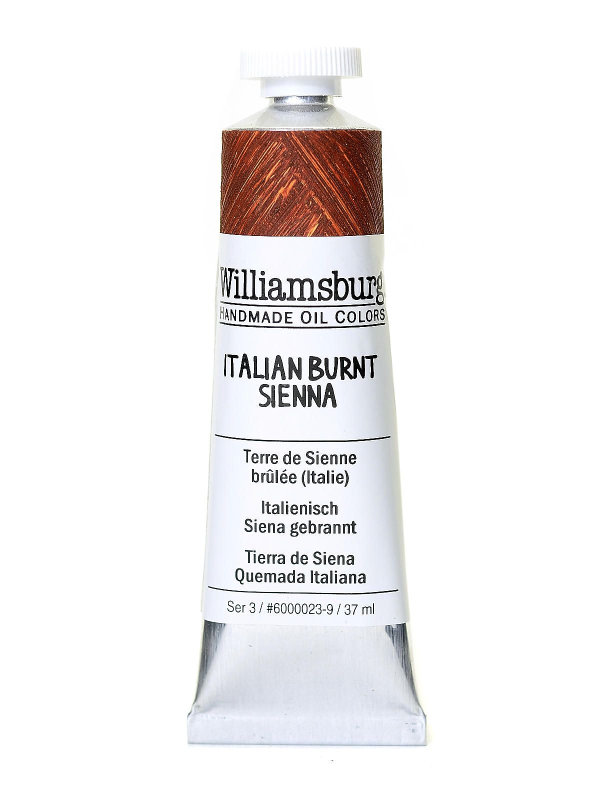 Williamsburg Handmade Oil Colors Italian Burnt Sienna 37 Ml