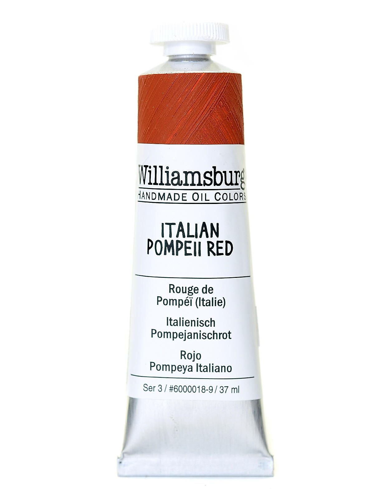 Williamsburg Handmade Oil Colors Italian Pompeii Red 37 Ml