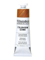 Williamsburg Handmade Oil Colors Italian Raw Sienna 37 Ml