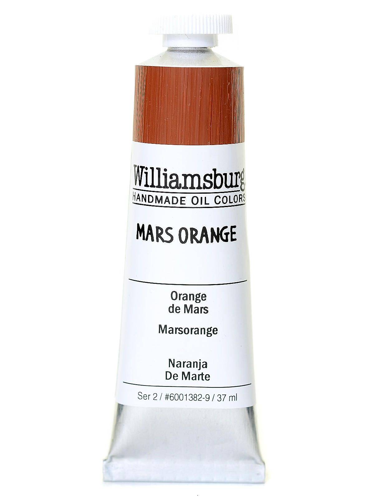 Williamsburg Handmade Oil Colors Mars Orange 37 Ml