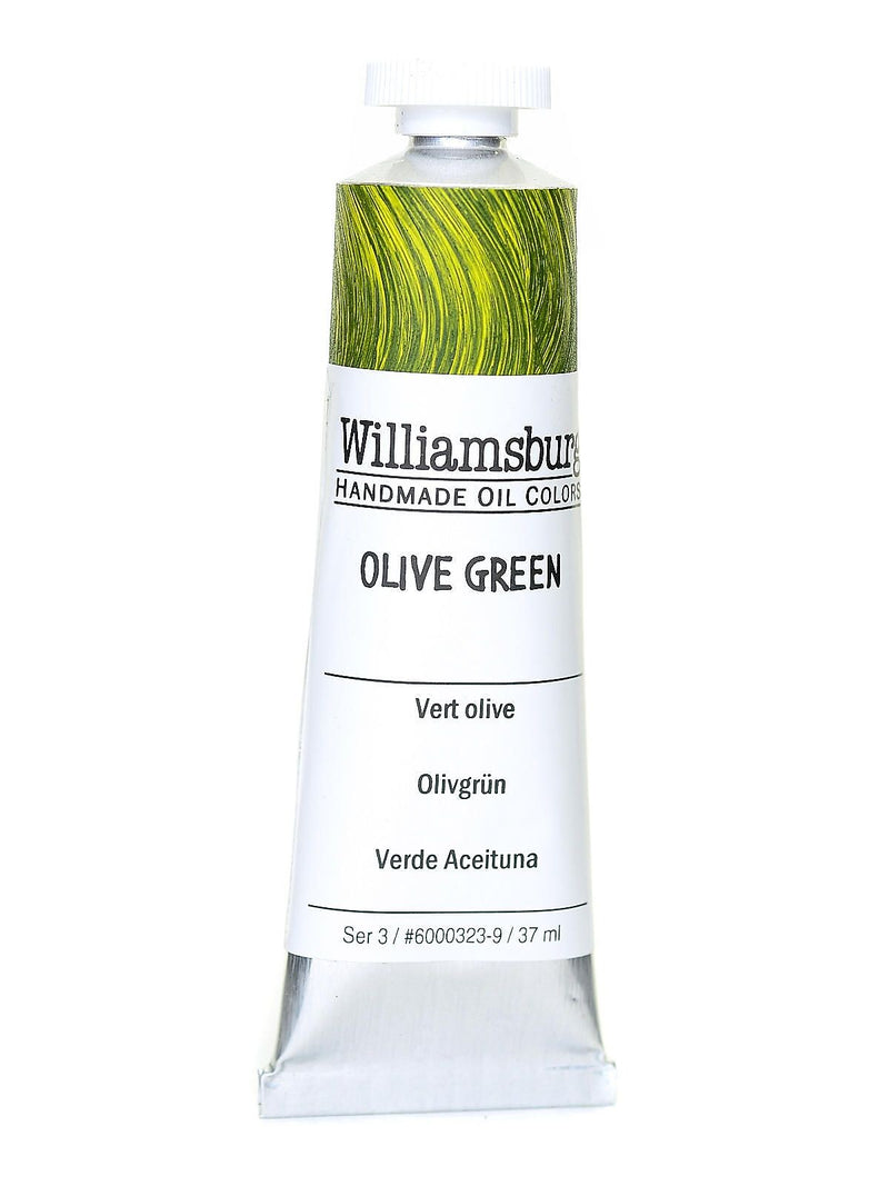 Williamsburg Handmade Oil Colors Olive Green 37 Ml