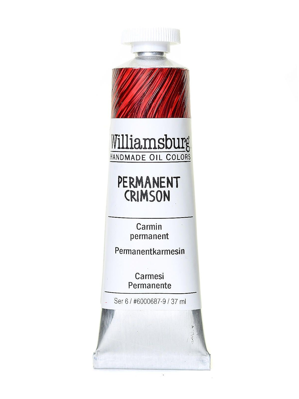 Williamsburg Handmade Oil Colors Permanent Crimson 37 Ml