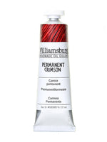 Williamsburg Handmade Oil Colors Permanent Crimson 37 Ml
