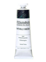Williamsburg Handmade Oil Colors Phthalo Green 37 Ml